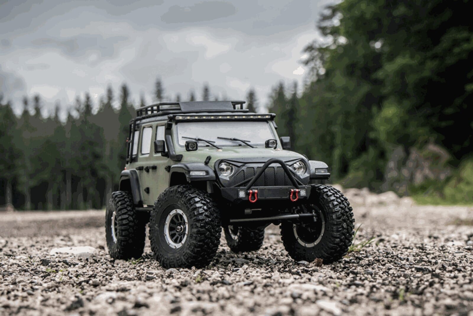 Crawler 1:10 EP CR3.4 "SHERPA" OLIVE RTR