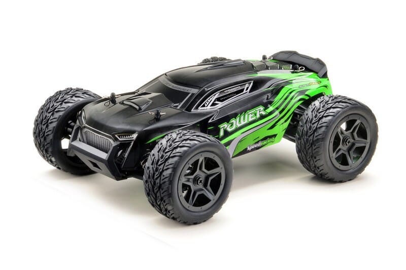Truggy POWER Black/Green 1:14 4WD RTR