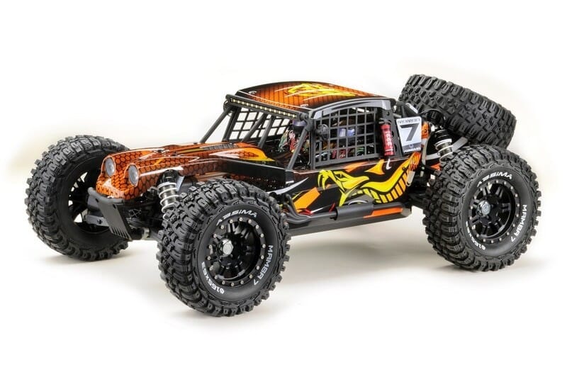Absima 1:7 Rock Racer "MAMBA 7" Orange 6S BL RTR