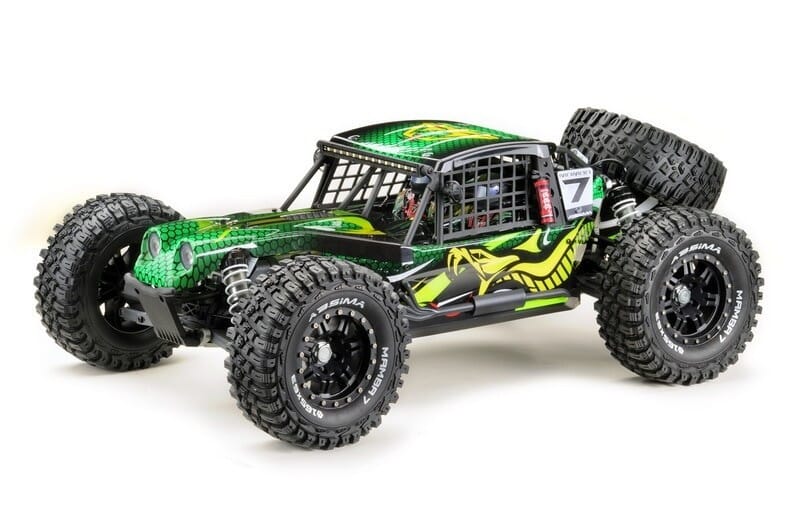 Absima 1:7 Rock Racer "MAMBA 7" Green 6S BL RTR