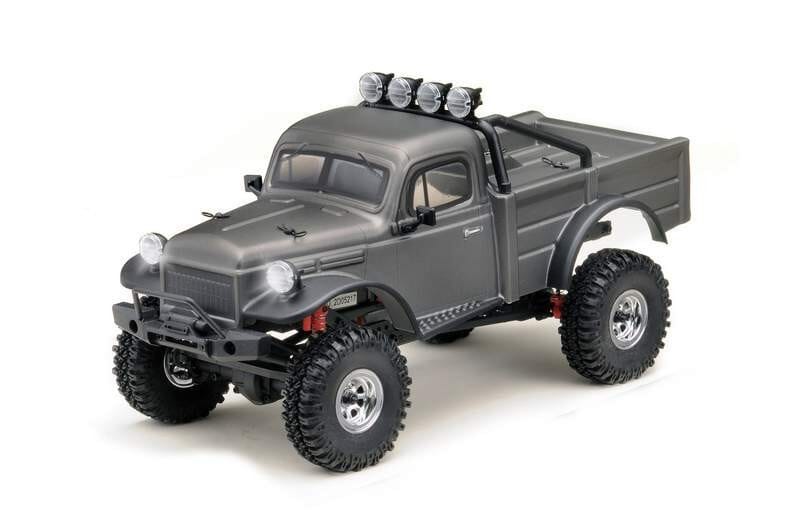1:18 Micro Crawler "Power Wagon" grey RTR