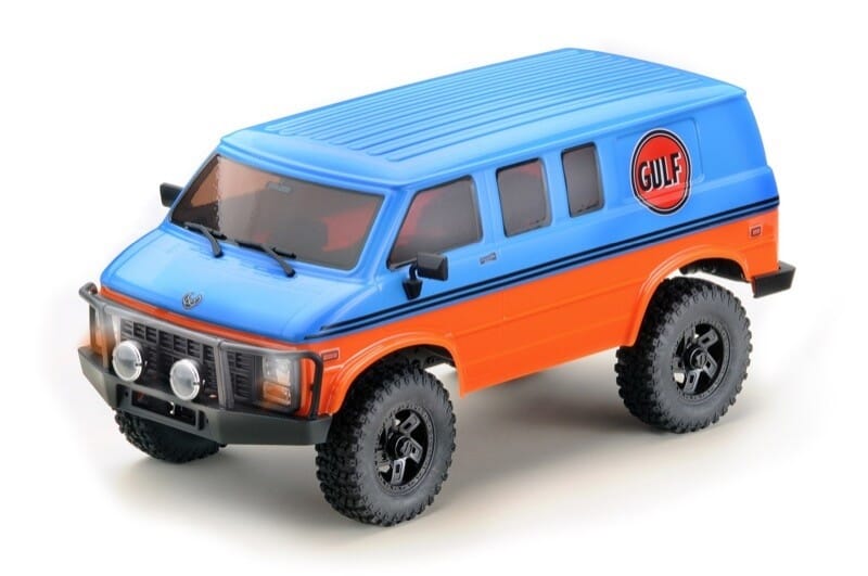 Absima 1:18 EVO Crawler "Rock Van V2" 2-gear blau/orange RTR