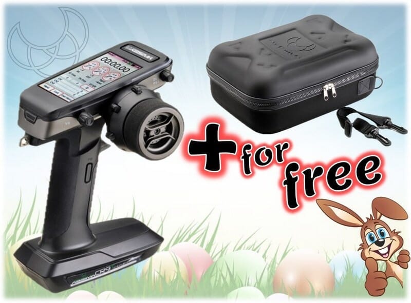 9-Channel Radio Set "CR9T" 2.4GHz + Transmitter Bag DEAL