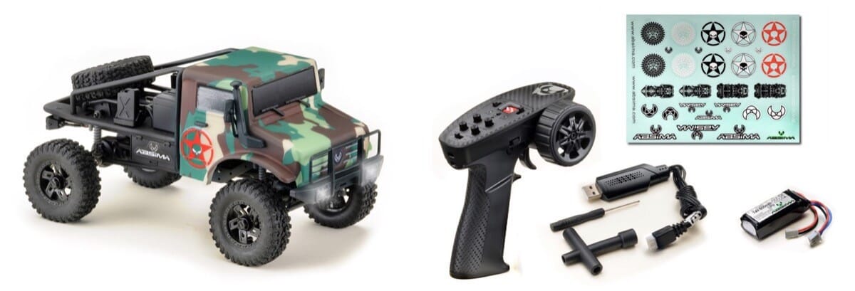 1:18 EVO Crawler "Trail Hunter V2" 2-Gear camo RTR 18030V2