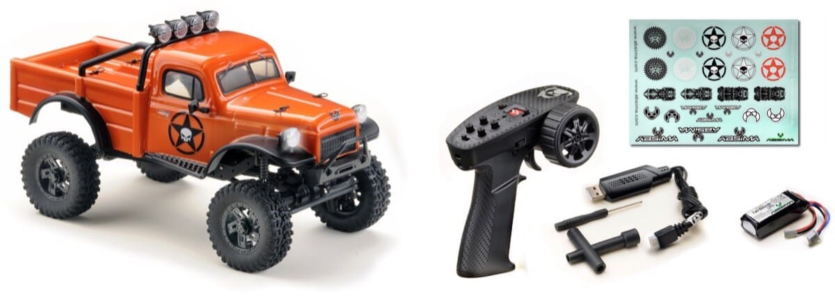 1:18 EVO Crawler "Power Wagon V2" 2-Gear orange RTR 18022V2
