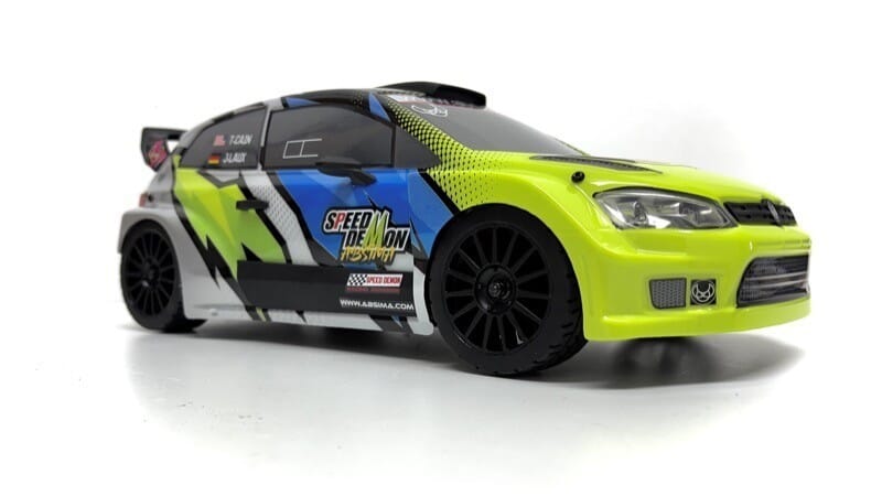 1:12 EP Rally Car "Speed Demon" white 4WD BL RTR