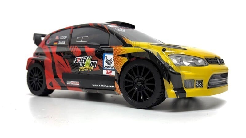 1:12 EP Rally Car "Speed Demon" red 4WD BL RTR