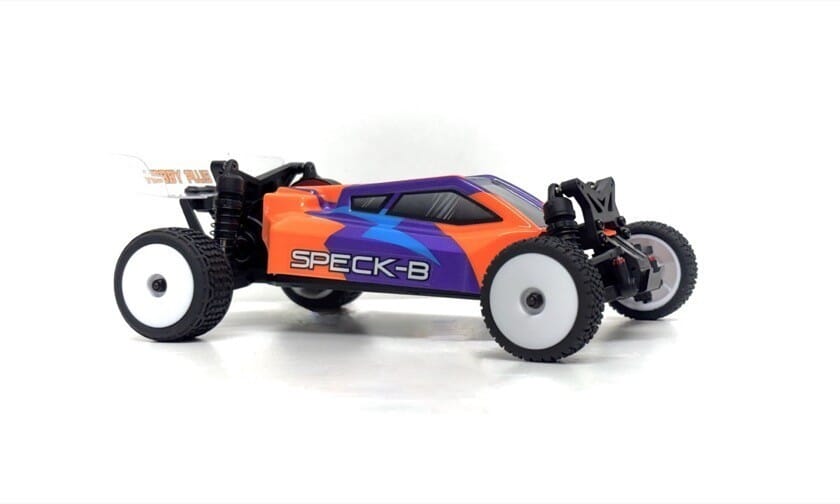 1:24 2WD Buggy "Speck-B" RTR (Razor Orange) + Absima Case