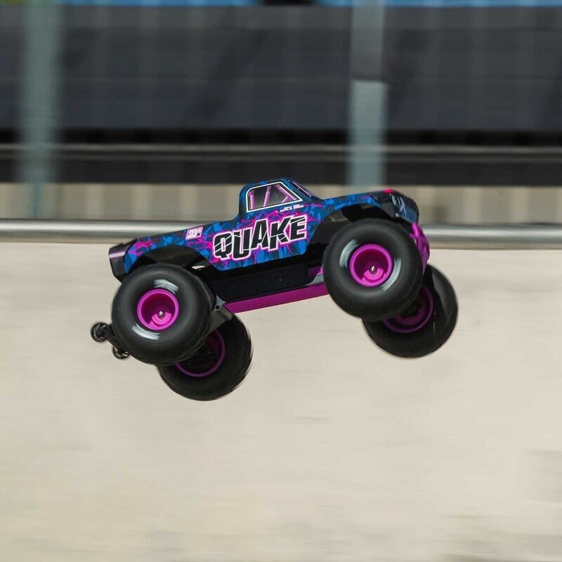 1-10 QUAKE 223S DSC 2WD RTR Brushless Monster Truck  Purple
