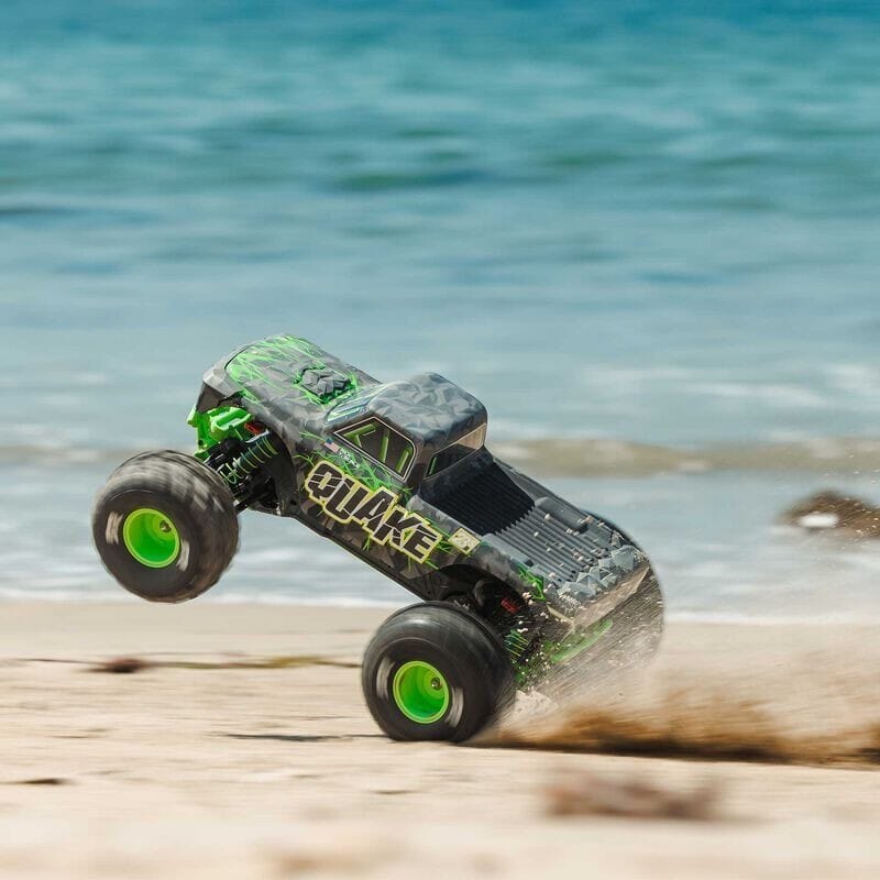 1-10 QUAKE 223S DSC 2WD RTR Brushless Monster Truck  Green