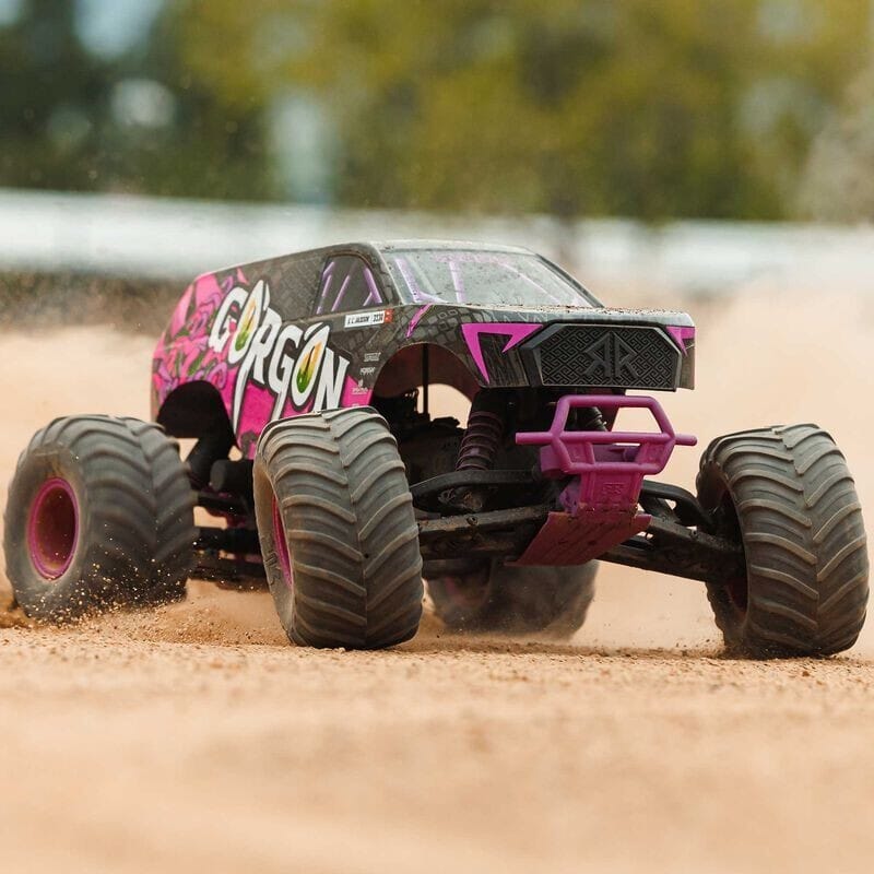 1-10 GORGON 2WD RTR Brushed Monster Truck (Battery & Charger Included)  Purple