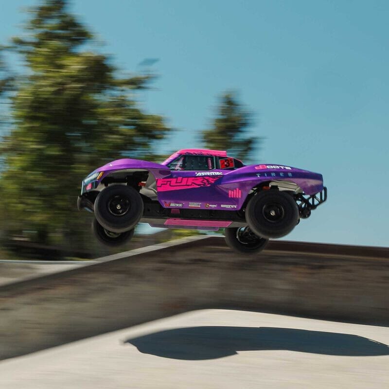 1-10 FURY 223S BLX Brushless 2WD Short Course Truck RTR with DSC  Purple