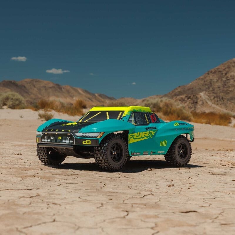 1-10 FURY 223S BLX Brushless 2WD Short Course Truck RTR with DSC  Green