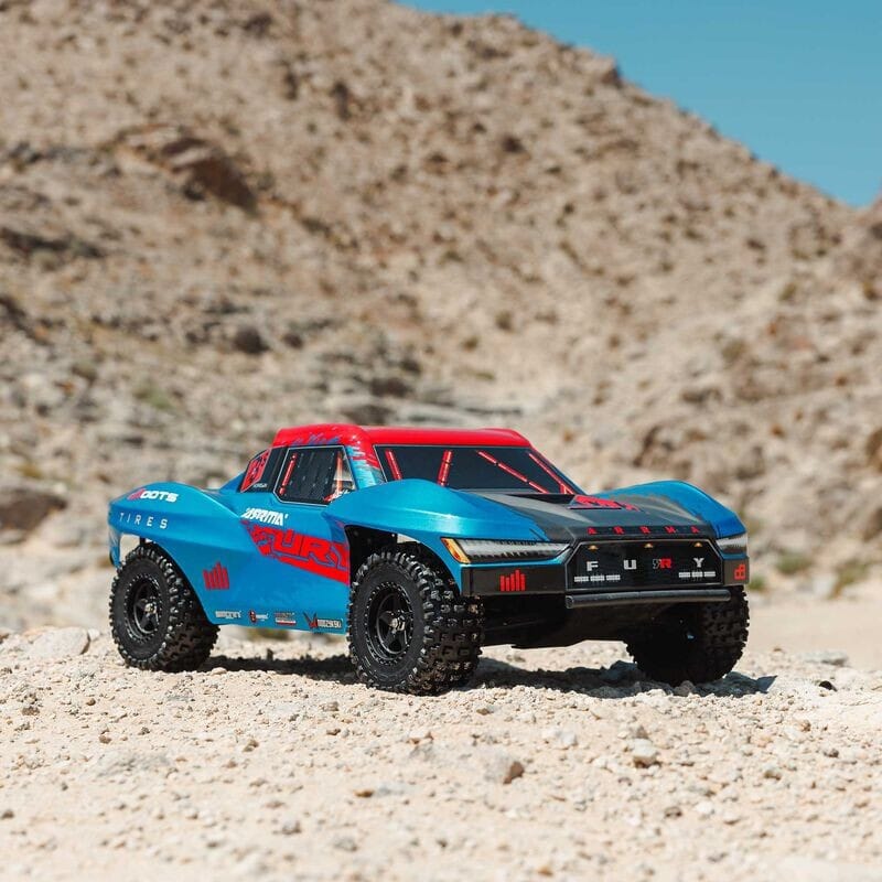 1-10 FURY 223S BLX Brushless 2WD Short Course Truck RTR with DSC  Blue