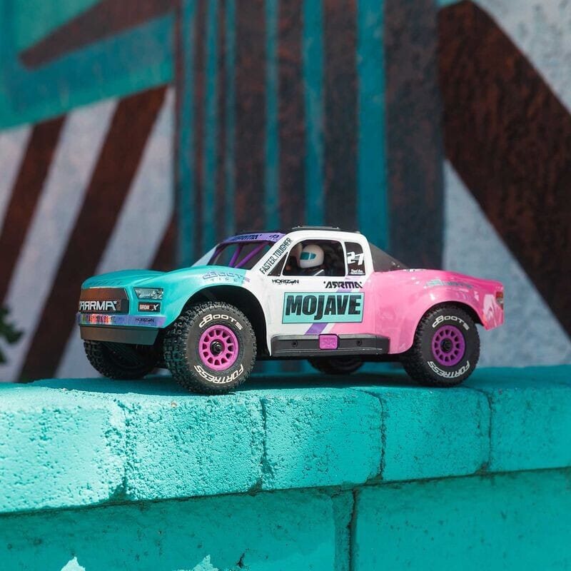 MOJAVE GROM 223S BLX Brushless 4X4 Small Scale Desert Truck RTR with Battery & Charger  Teal