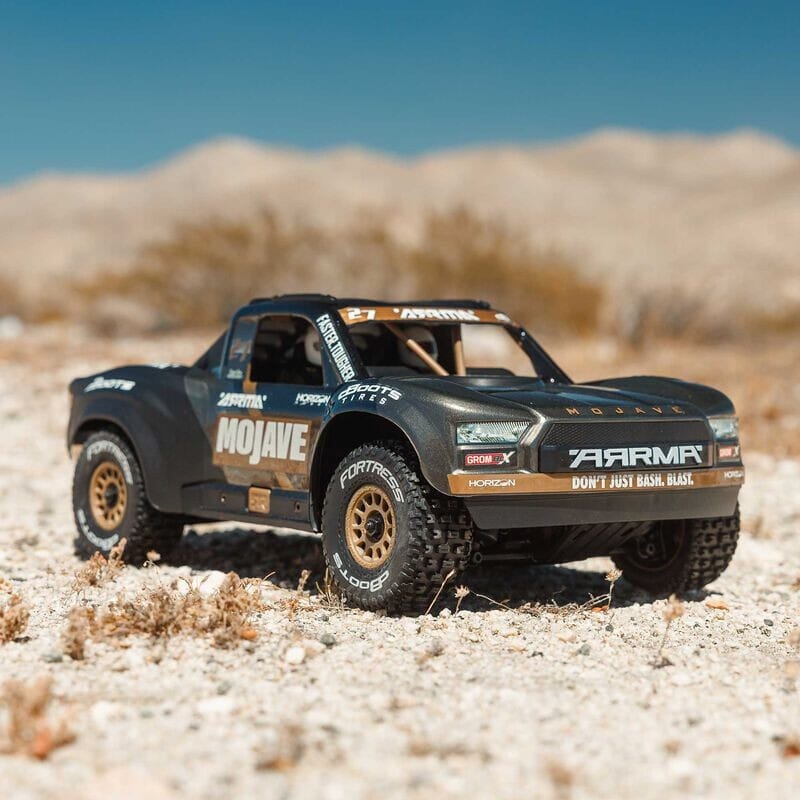MOJAVE GROM 223S BLX Brushless 4X4 Small Scale Desert Truck RTR  Black