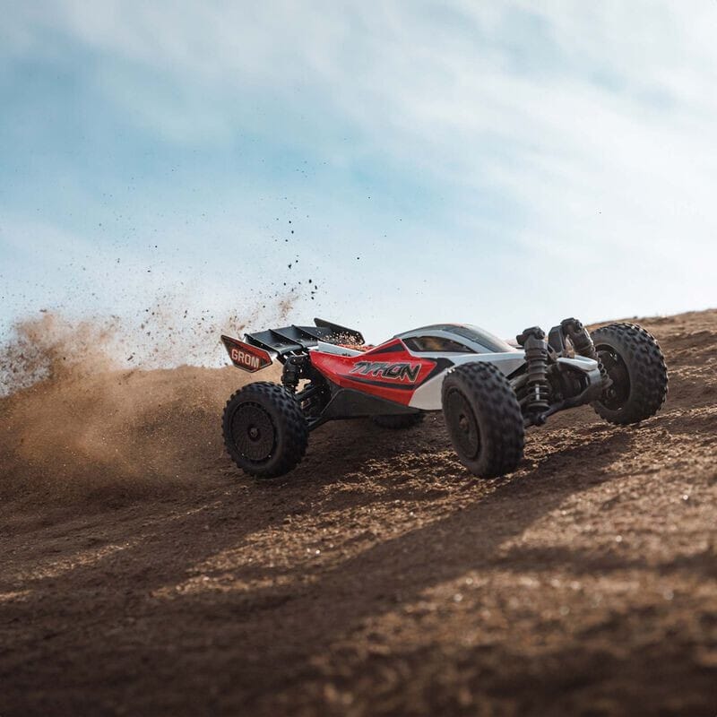 1-14 TYPHON GROM 4X4 RTR Brushed Buggy (Battery & Charger Included)  Red-White