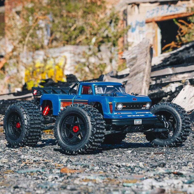 1-10 OUTCAST 4S 4X4 RTR Brushless Stunt Truck  Blue