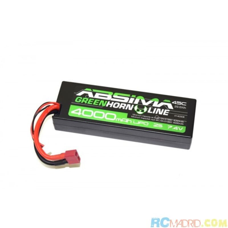 Lipo Absima 2S 4000 45C TDean Lipo Absima 2S 4000 45C TDean