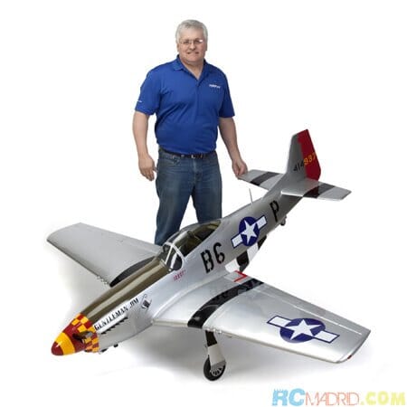 Hangar 9 P-51 Mustang ARF 60cc