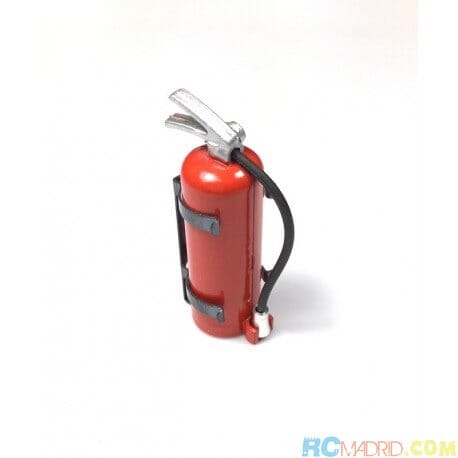 Extintor con soporte escala 1/10
