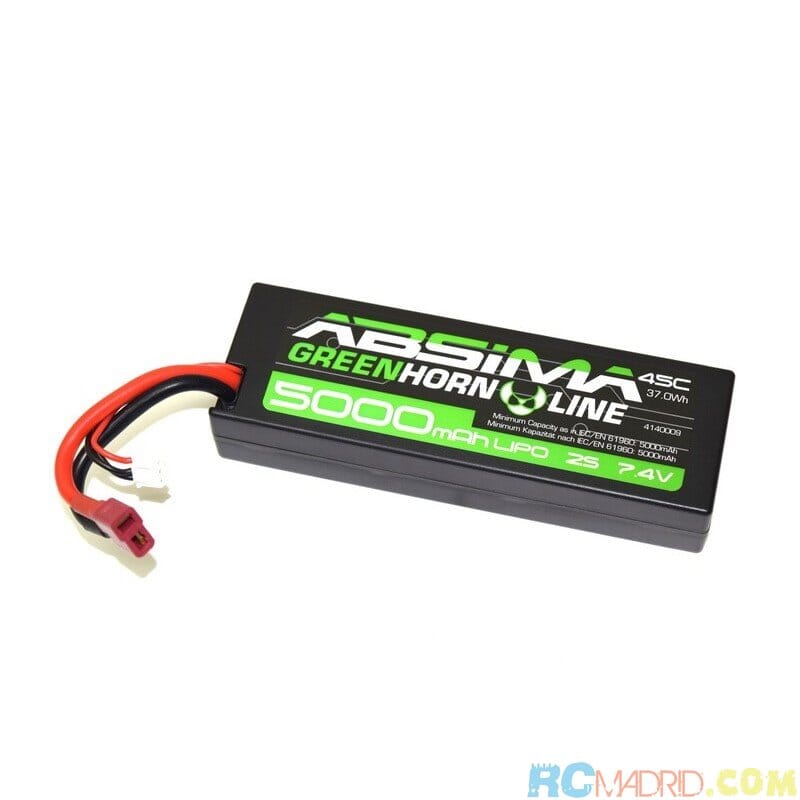 Lipo Absima 2S 5000 45C TDean Lipo Absima 2S 5000 45C TDean
