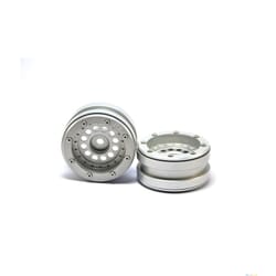 Llanta aluminio Beadlock 1.9 Plata - Bullet