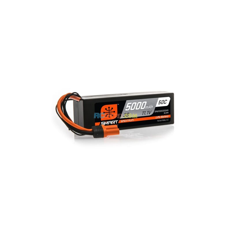 Lipo 11.1V 5000mAh 3S 50C Caja dura EC5