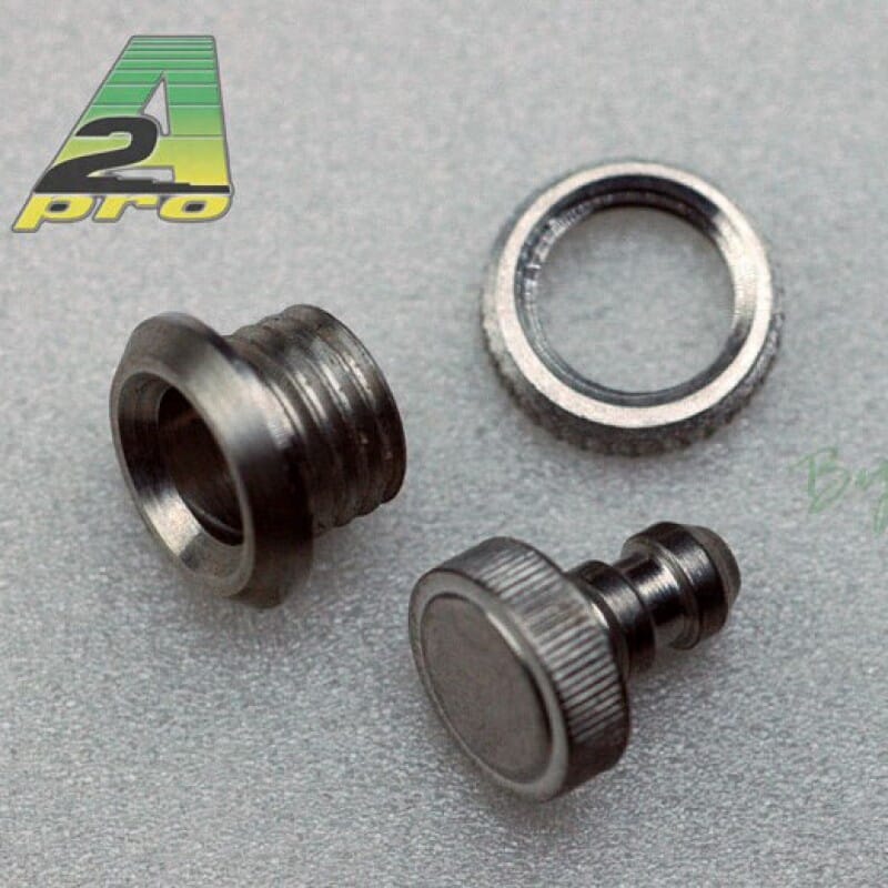 Tapon de Aluminio + soporte de llenado