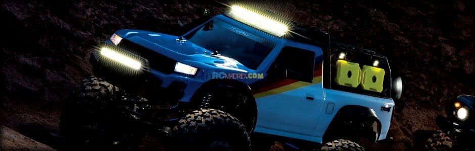 Juego de luces Traxxas sport con parrilla