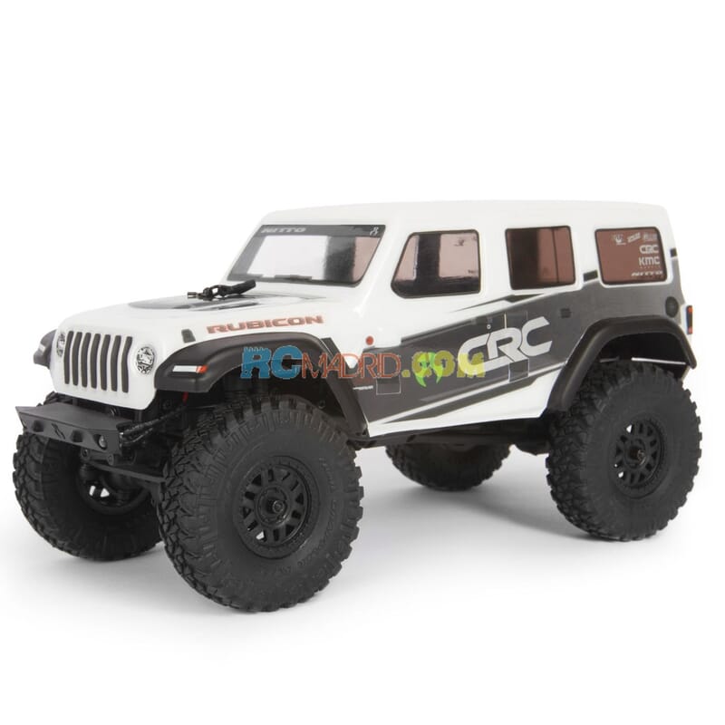 Axial 1/24 SCX24 2019 Jeep Wrangler Crawler RTR, Blanco Axial 1/24 SCX24 2019 Jeep Wrangler Crawler RTR, Blanco