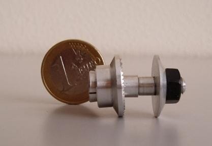 Adaptador para eje de 2 mm M5