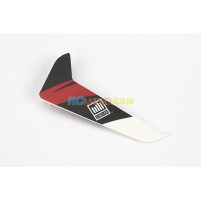 Vertical Fin with Red Decal 120SR