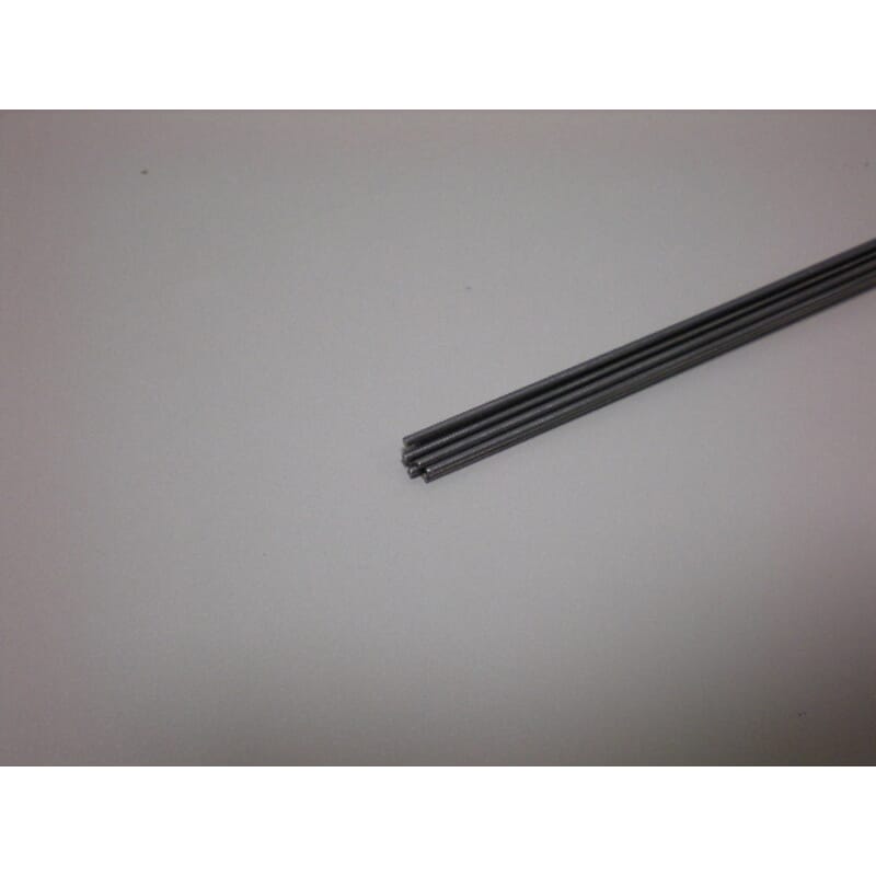 Varilla de acero de 1 mm x 1 m