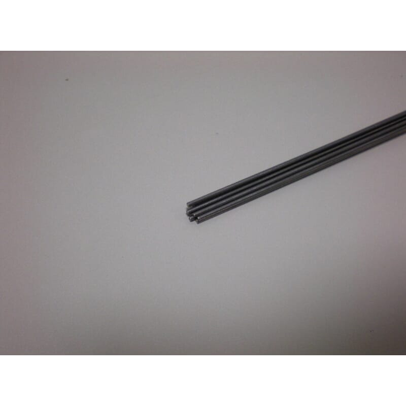 Varilla de acero de 1,5 mm x 1 m Varilla de acero de 1,5 mm x 1 m