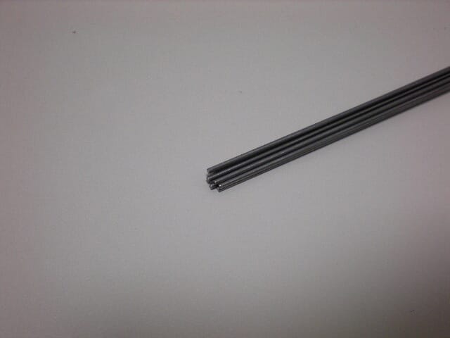 Varilla de acero de 6 mm x 1 m