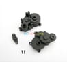 Gearbox halves (front & rear)/ shift detent ball/ spring/ 4m TRX3991X