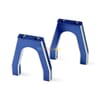 Servo mounts throttle/ brake (machined aluminum) (blue) (f& TRX4919X