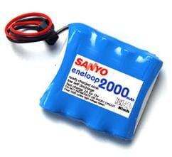 Pack Bateria Eneloop 2000 mAh AA 4.8 V Rx Futaba