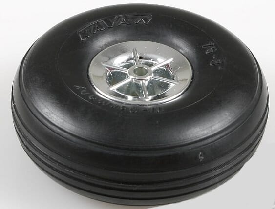 Rueda de Goma Balon 68 mm 2 unidades