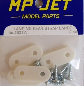 Pletinas nylon grandes anclaje tren aterrizaje (4 uds)