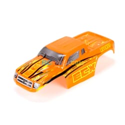 Body SetDecorated Orange/Yellow 1/18 4WD Ruckus