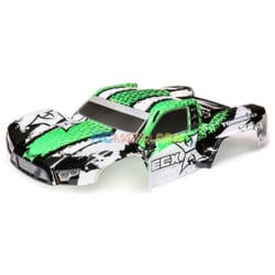 Body  White/Green 1/10 4wd Torment
