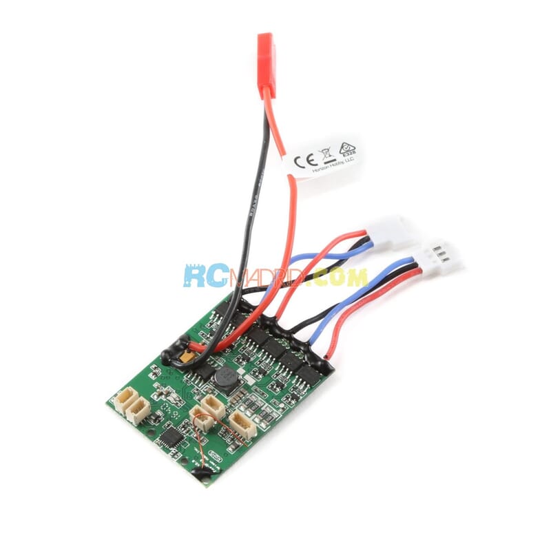 AS6410NBLT RXDSMX 6-Ch AS3X wTwin Brushless ESC