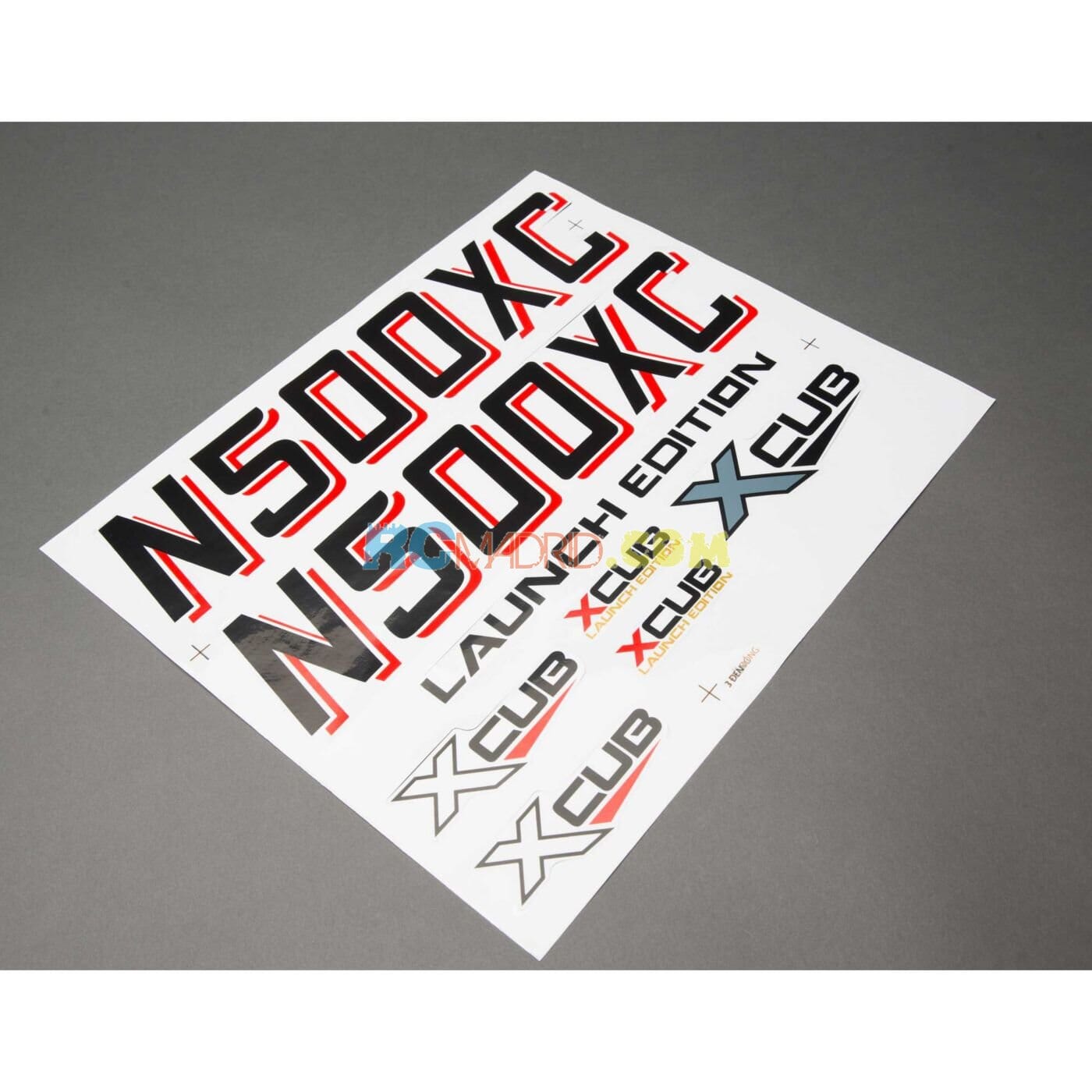Decal Sheet  XCub 60cc
