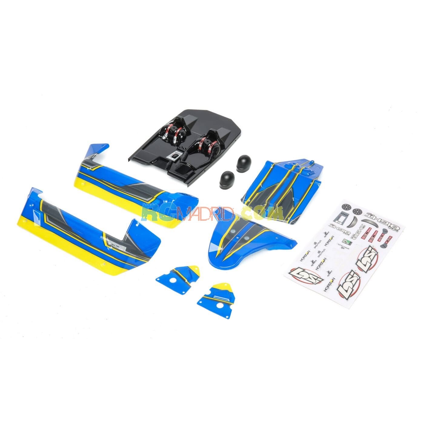 Body Set  Blue/Yellow  Mini 8IGHT-DB