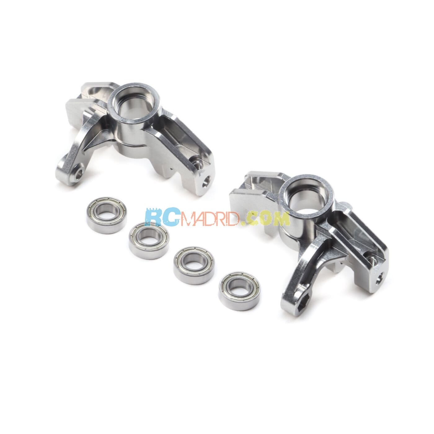 Front Spindle Set  Aluminum (L/R)  Super Rock Rey