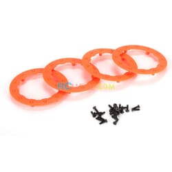 Beadlock Ring  Orange w/ Screws (4)  22SCT