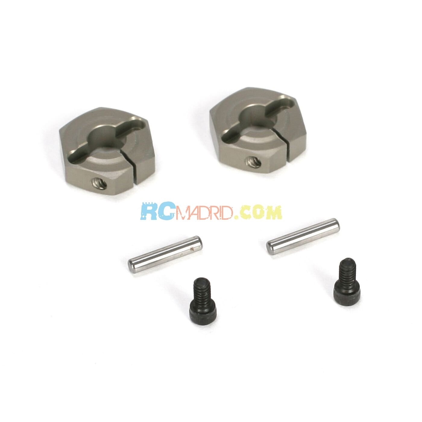 Aluminum Clamping Wheel Hex (2)  TEN-SCTE