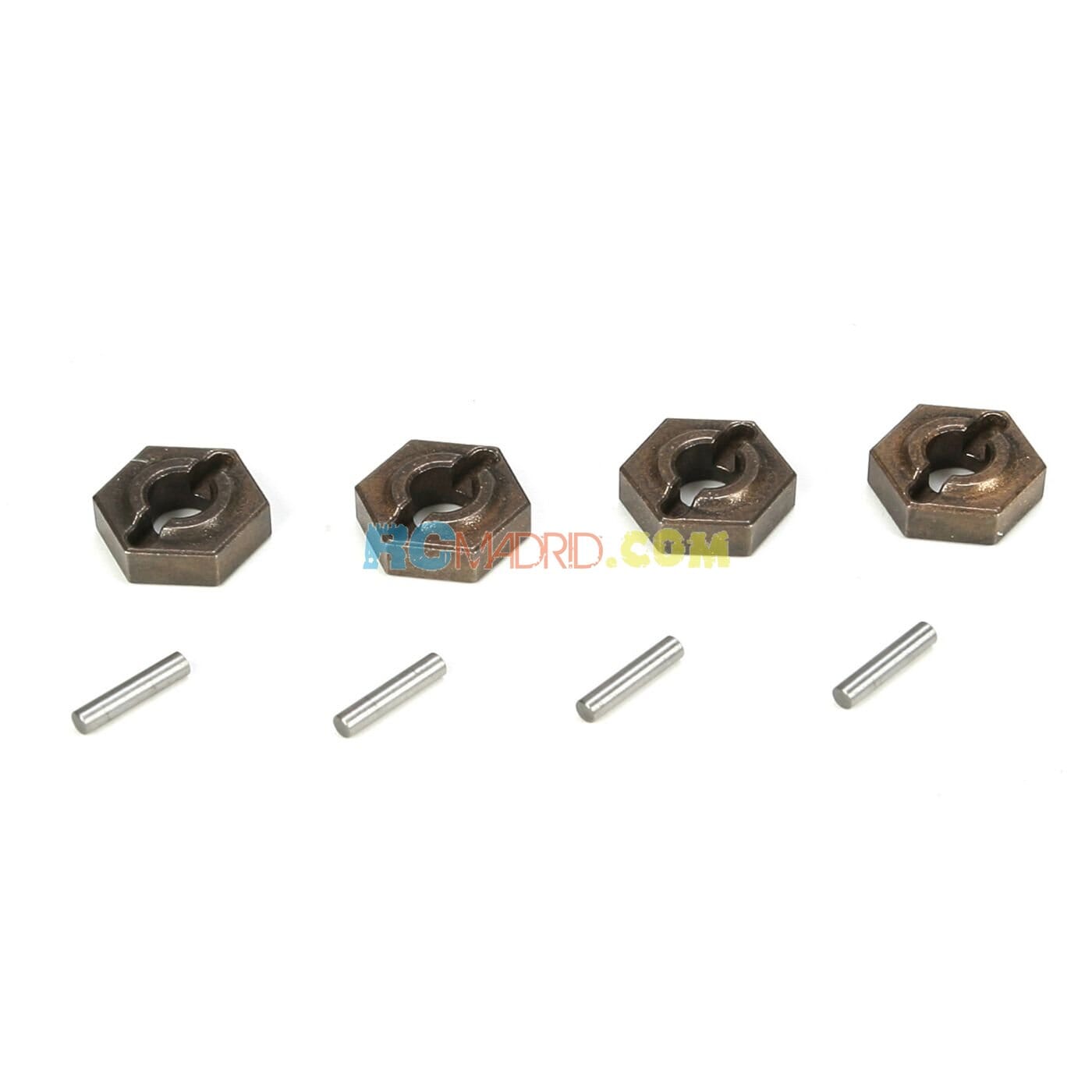 Wheel Hex (4) w/Pins  TEN-SCTE